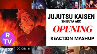 JUJUTSU KAISEN SHIBUYA ARC OPENING | REACTION MASHUP