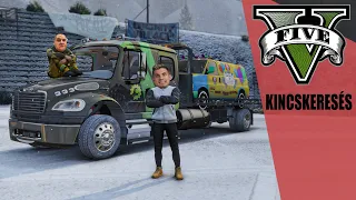 KINCSKERESÉS a GTA V-BEN ISTIVEL! #13.