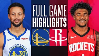 Golden State Warriors vs Houston Rockets Full Game Highlights - October 29, 2023 2023-24 NBA Season