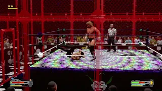 AUSTIN THEORY VS TED DIBIASE (HELL IN A CELL)