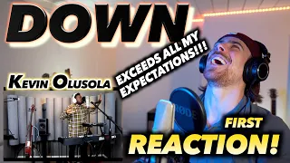 Kevin Olusola (PENTATONIX) -  Down FIRST REACTION! (THIS EXCEEDED ALL MY EXPECTATIONS!!!)