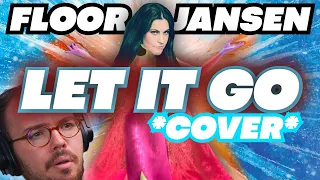 Twitch Vocal Coach Reacts to "Let It Go" Floor Jansen Cover from Frozen FIRST TIME LIVE REACTION