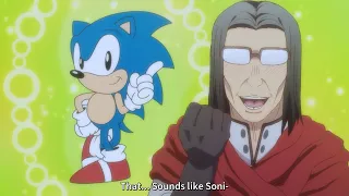 Sonic Cameo in Isekai Ojisan