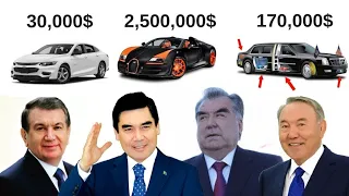 Shavkat Mirziyoyev qanday mashina minadi, Islom Karimov qanday mashina mingan. O'rta Osiyoda kim zor