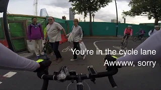 London Cycling Near Misses Aug 18
