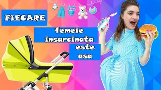 FIECARE FEMEIE ÎNSĂRCINATĂ 🤰🏻este AȘA🎀🤷‍♀️ / Istorie amuzanta