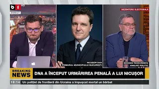 Nicușor Dan, despre dosarul DNA: „E ceva ce se întâmplă o dată la patru ani.” B1TV