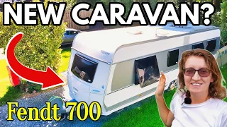 #36 The Best Caravan for Living FULL TIME on campsite? Fendt 700: Van Tour + Pros and Cons.