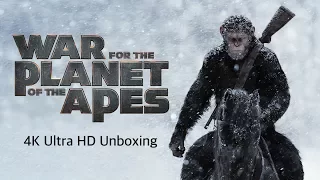 War for the Planet of the Apes 4K Ultra HD Unboxing [Filmed in 4K]