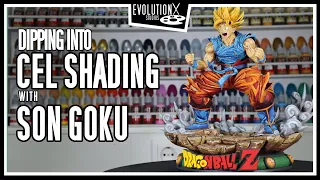 From 3D to 2D: Painting Dragonball Z Son Goku with Cel Shading