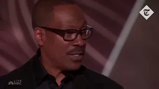 Eddie Murphy makes Will Smith slap joke at Golden Globes 2023 uncensored