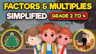Factors and Multiples Made Easy | Grade 3 -5 | Math for Kids