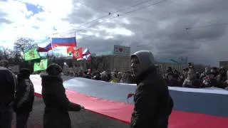 Мы - Харьков! Крым, мы с тобой!!! Митинг 23-го марта