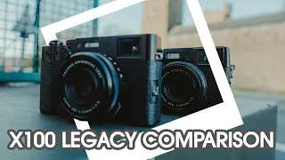 Fujifilm X100V vs the X100 legacy comparison