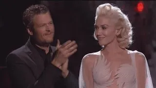 Proud Blake Shelton Gives Gwen Stefani Standing Ovation Following Emotional 'Voice' Performance