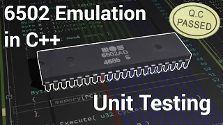 Emulating a CPU in C++ #2 (6502) - Unit Testing