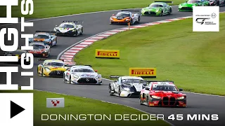 EXTENDED HIGHLIGHTS | #DoningtonDecider | Intelligent Money British GT Championship 2023
