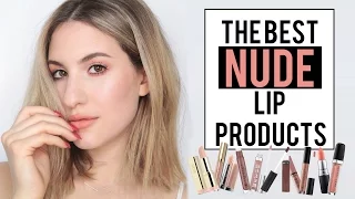 The BEST NUDE Lip Products! | Drugstore AND High End | JamiePaigeBeauty