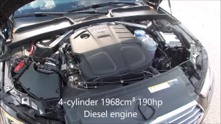 Audi A4 2.0 TDI 190hp S-line Fuel Consumption Test