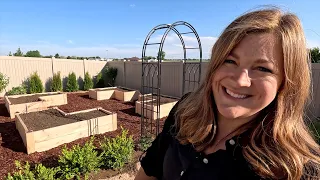 Building Beautiful Raised Beds for Monica’s Garden! 🥰🛠️💪 // Garden Answer