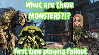 What are these MONSTERS?! | First time playing Fallout 4 ep. 2