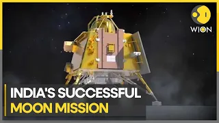 Chandrayaan-3: India is the first nation to land on moon's south pole | WION