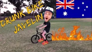 DRUNK BIKE JAVELIN!!!