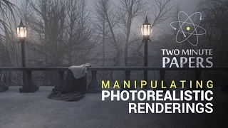 Manipulating Photorealistic Renderings | Two Minute Papers #9
