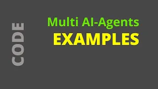 Multi AI-Agents Reasoning LLM - CODE Examples (Python)