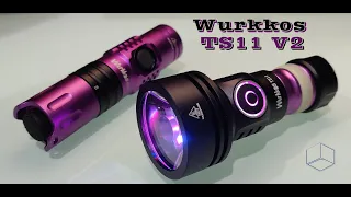 Wurkkos TS11 V2 (Mini Thrower EDC Flashlight)