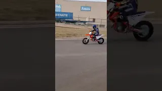 new 2022 Ktm SMR 450 Wheelie time