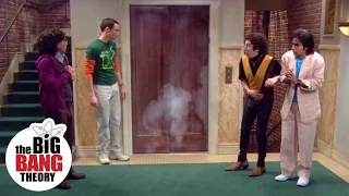 Leonard Broke the Elevator | The Big Bang Theory