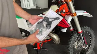 KTM EXC rally kit installation RADE/GARAGE