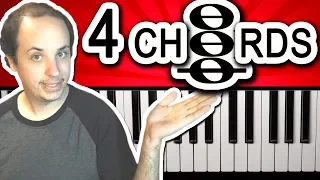 How to Play The 4 Chords Used in Hundreds of Popular Songs
