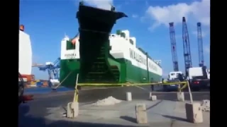 Vessel ramp opening