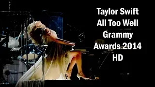 Taylor Swift All Too Well Grammy Awards 2014 HD