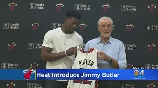 Miami Heat Introduce Jimmy Butler