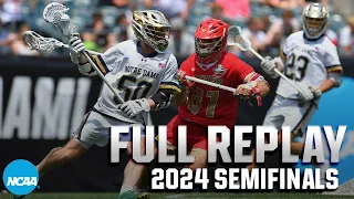 Notre Dame vs. Denver: 2024 NCAA DI men's lacrosse semifinals | FULL REPLAY