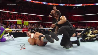 Roman Reigns makes a dominant Royal Rumble Match debut