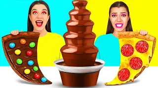 Desafío De Fuente De Chocolate | Momentos Divertidos por Craft4Fun Challenge