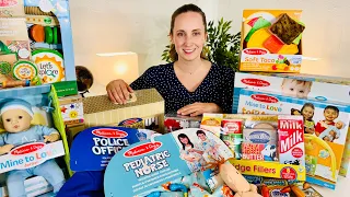 Unboxing Huge Melissa & Doug Kids Toys Lot