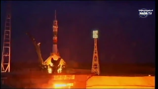 Soyuz Launch of Expedition 61 to ISS