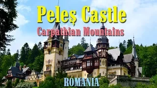 The Beautiful Peleș Castle in the Carpathian Mountains, Romania