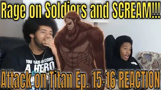 Attack on Titan Season 3 Ep. 15-16 REACTION | Perfect Game! (Audio Got Corrupted)