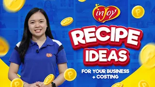 Recipe Ideas for Your Business + Costing! | inJoy Philippines