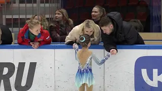 8 февраля 2023 Красногорск Анжелина Леонова (5 лет) 16,16 балов. Angelina Leonova (5 years)