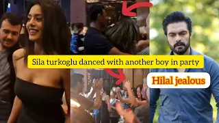 Sıla turkoglu danced with another boy in party!Halil Ibrahim jealous