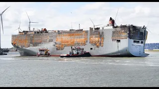 Fremantle Highway aangekomen in de Eemshaven