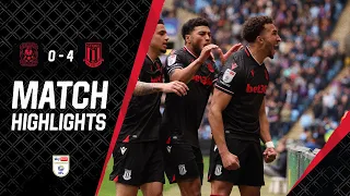 Potters Hit Coventry For Four! 🏏 | Coventry City 0-4 Stoke City | Highlights