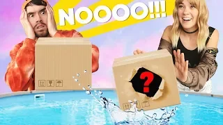 NO EMPUJES LA CAJA INCORRECTA A LA PISCINA!!!